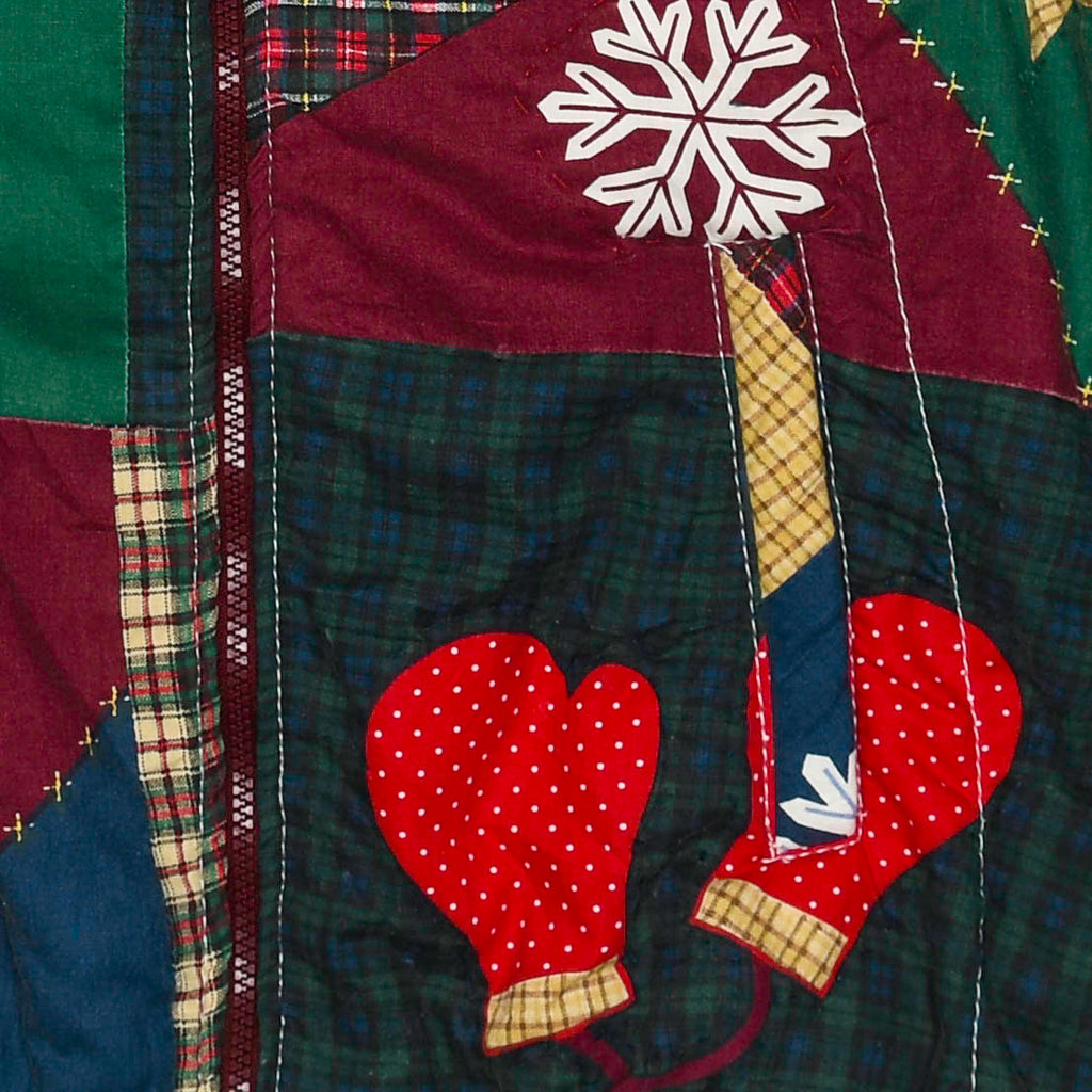 Christmas Patchwork Quilt Jacket