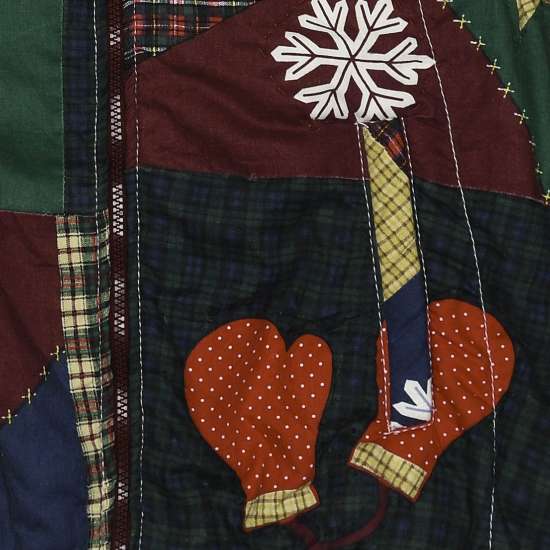 Christmas Patchwork Quilt Jacket