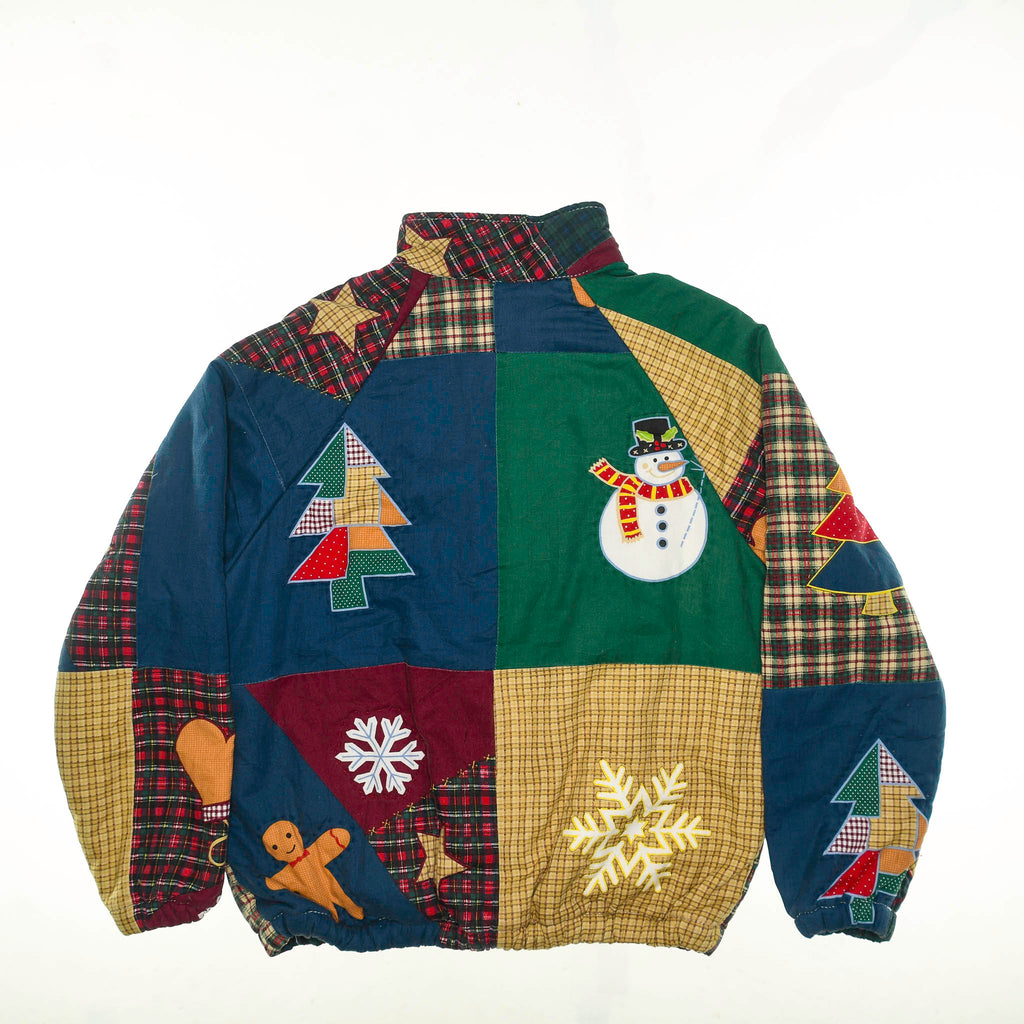 Christmas Patchwork Quilt Jacket