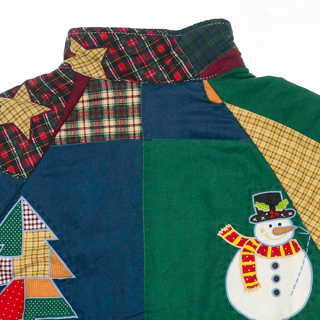 Christmas Patchwork Quilt Jacket