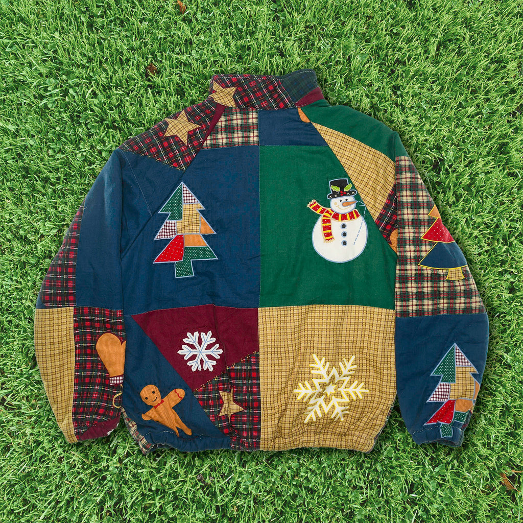Christmas Patchwork Quilt Jacket