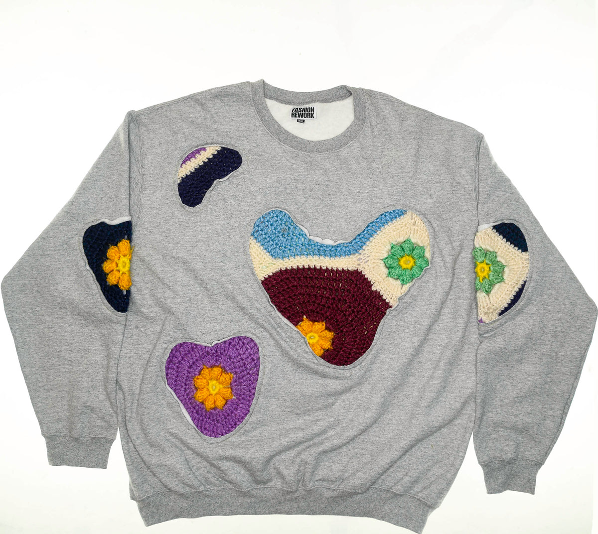 Crochet Amoeba Pullover