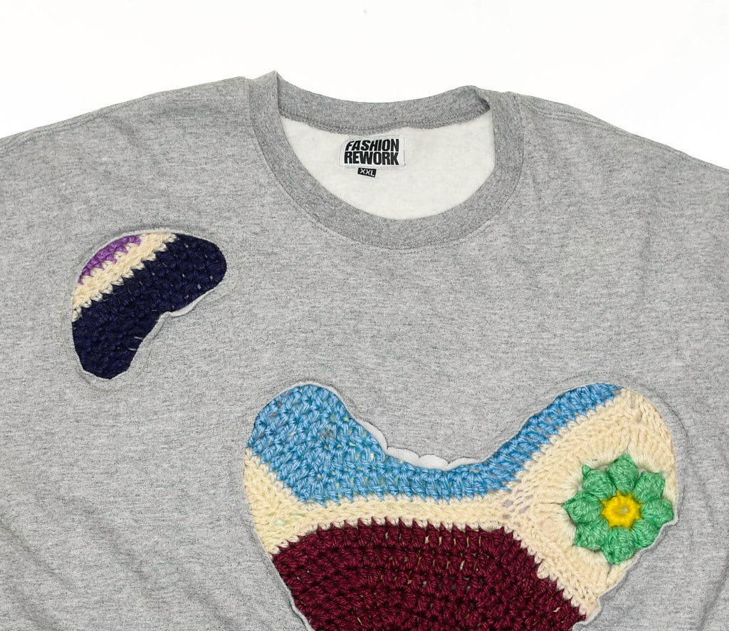 Crochet Amoeba Pullover