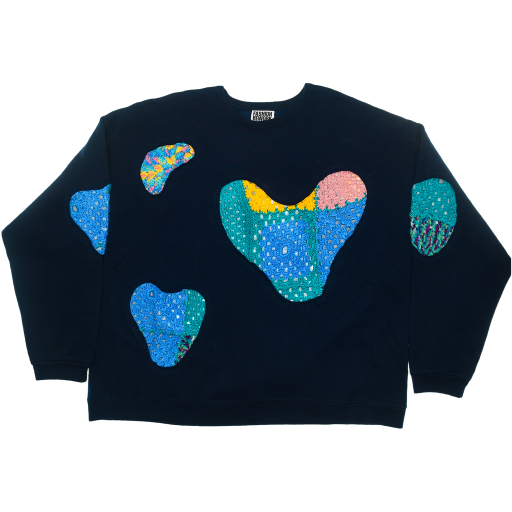 Crochet Amoeba Pullover