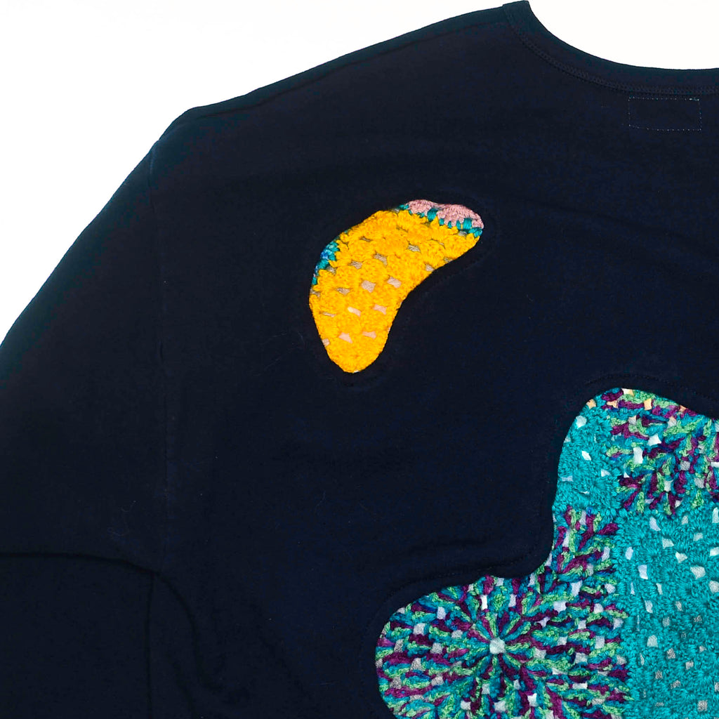 Crochet Amoeba Pullover