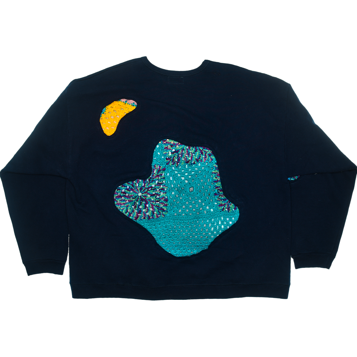Crochet Amoeba Pullover