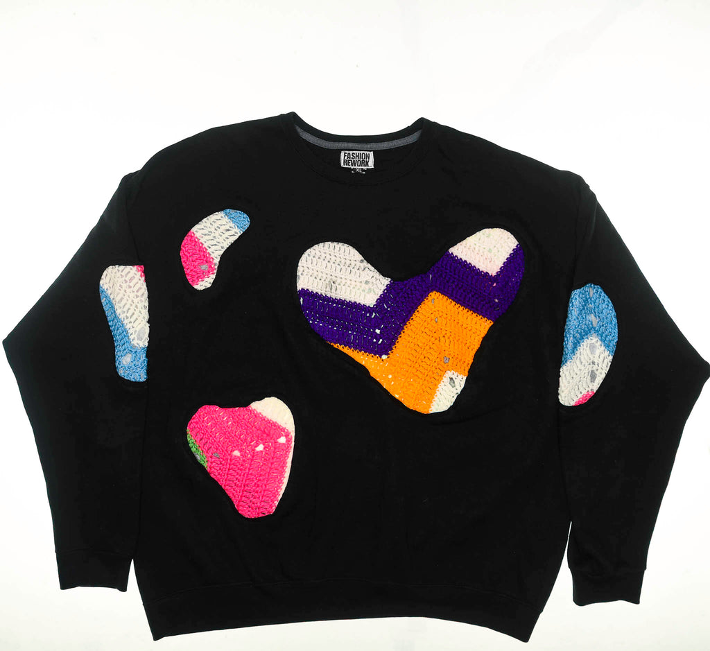 Crochet Amoeba Pullover