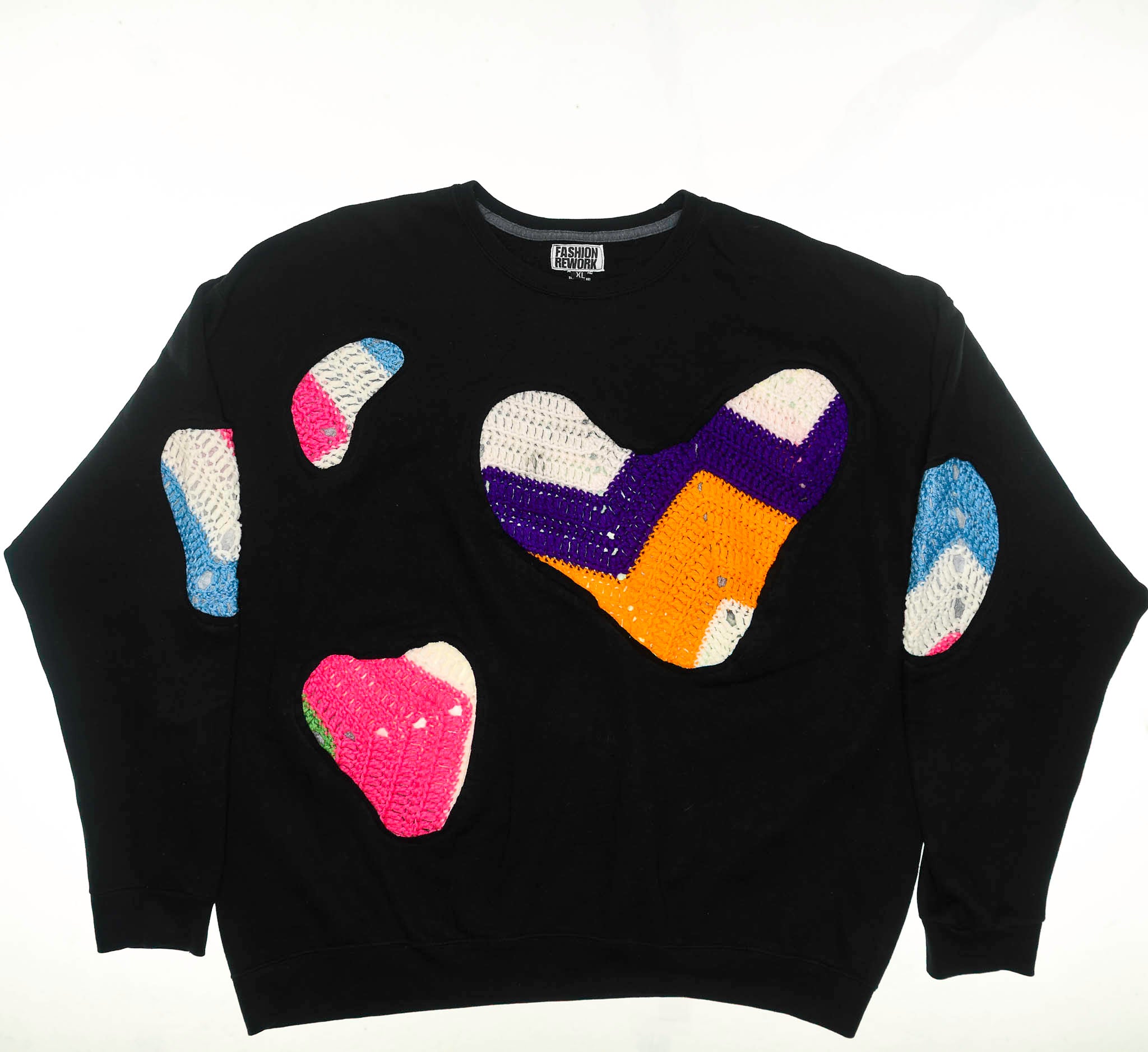 Crochet Amoeba Pullover