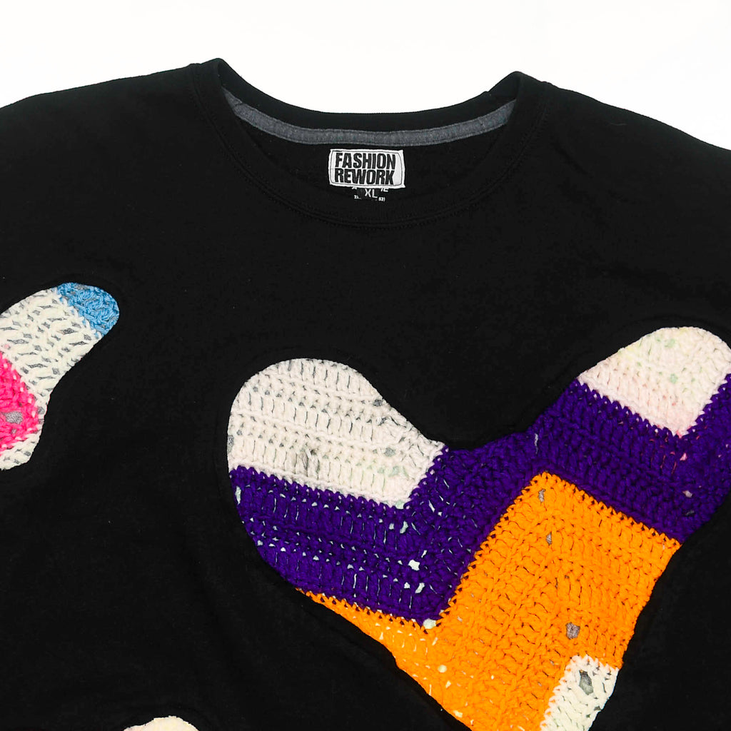 Crochet Amoeba Pullover