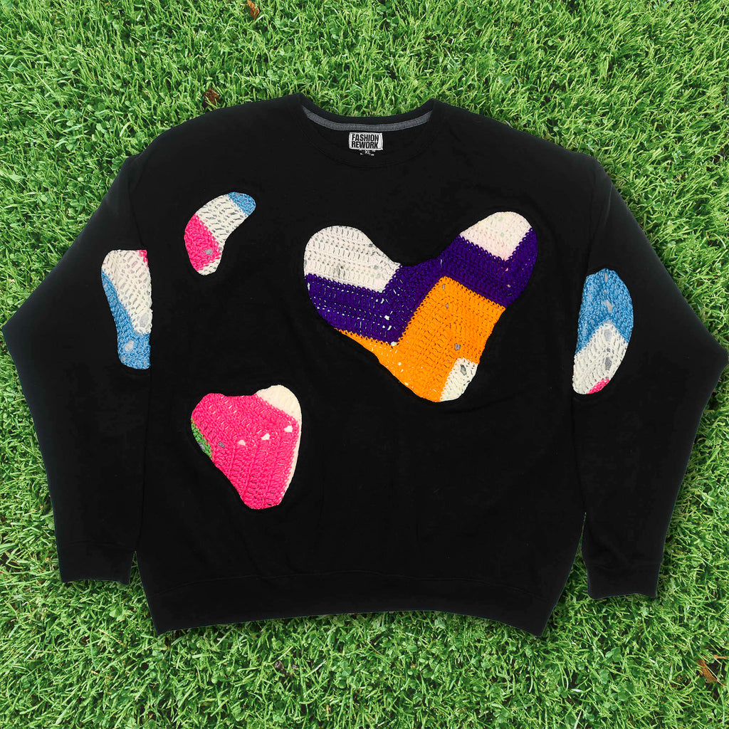 Crochet Amoeba Pullover