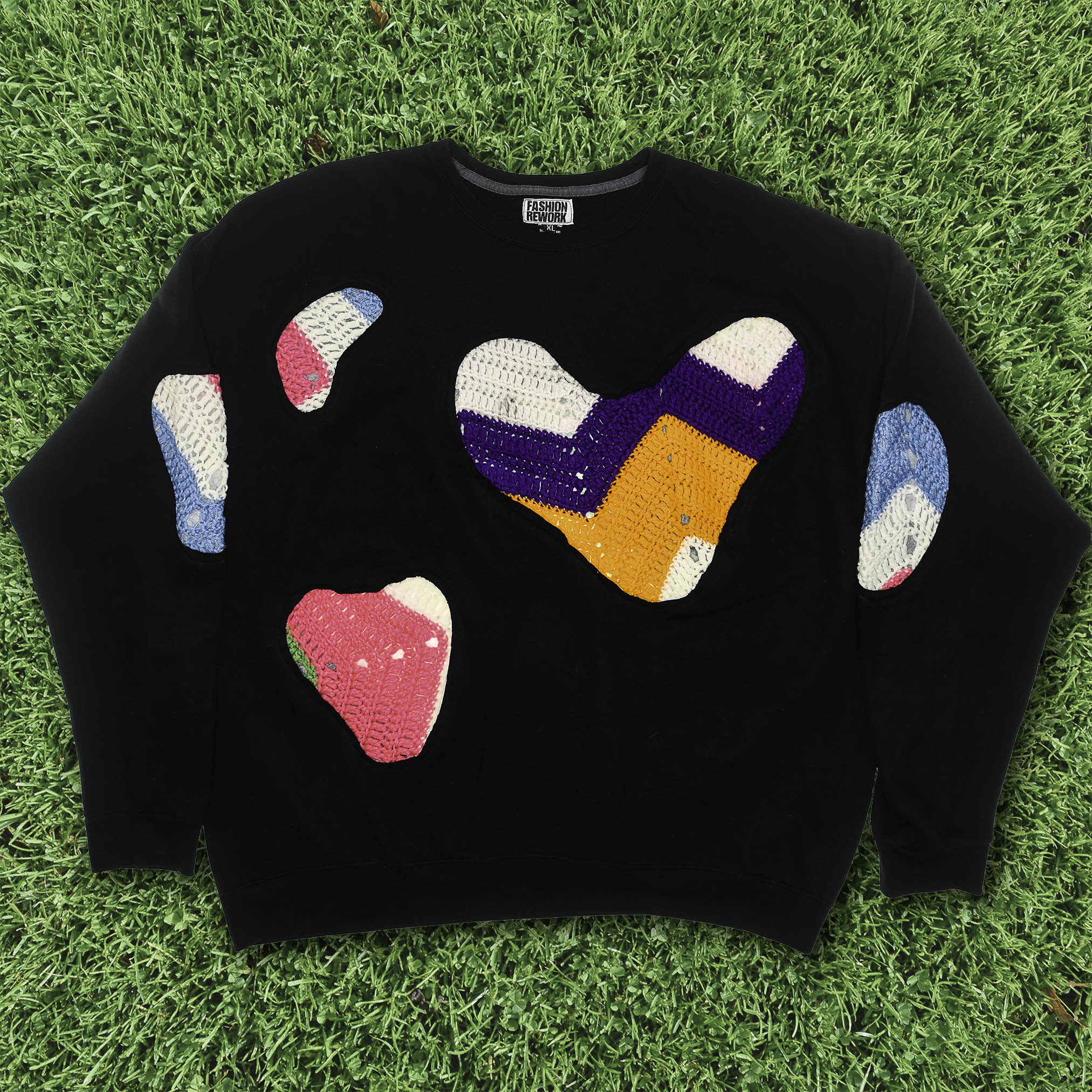 Crochet Amoeba Pullover