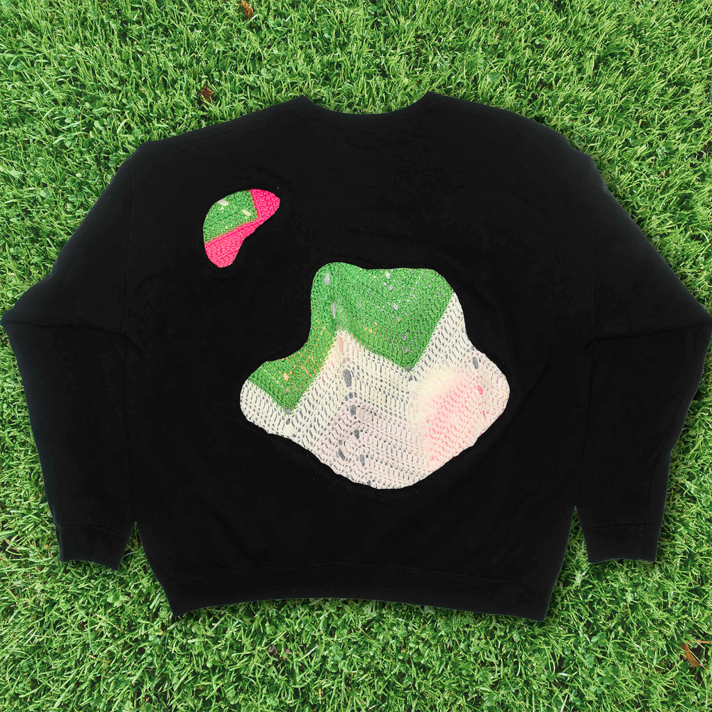 Crochet Amoeba Pullover