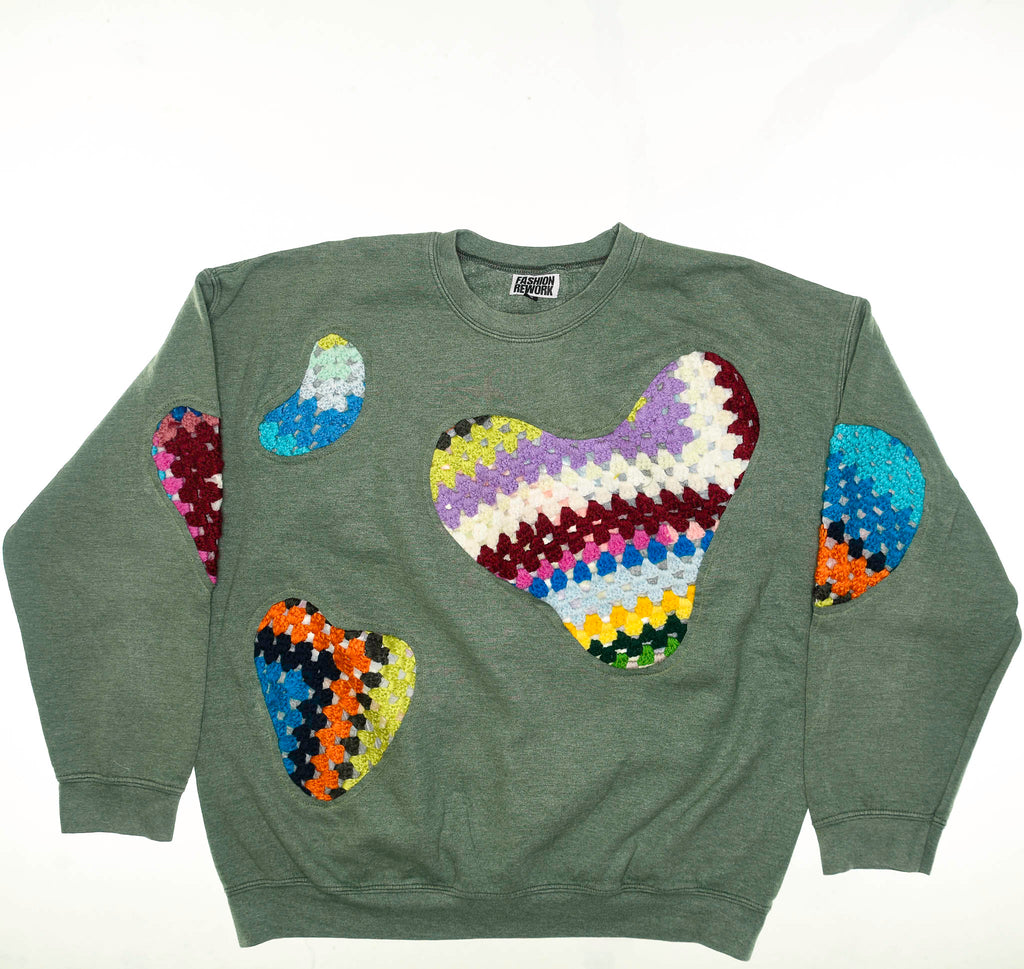 Crochet Amoeba Pullover