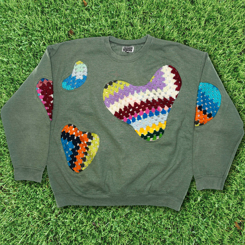 Crochet Amoeba Pullover