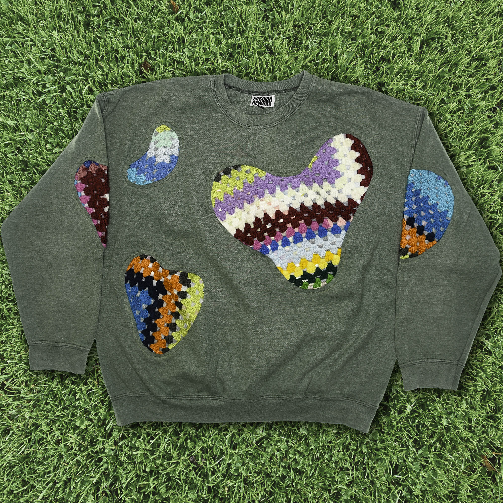 Crochet Amoeba Pullover