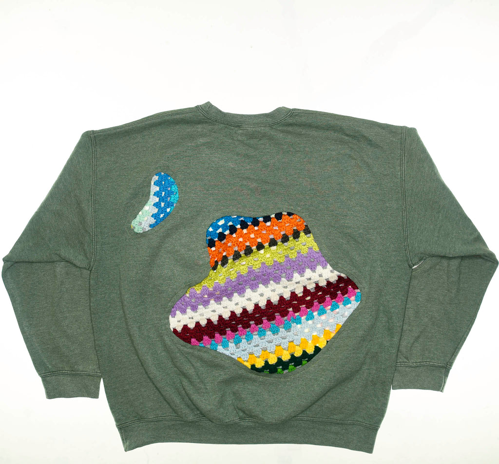 Crochet Amoeba Pullover