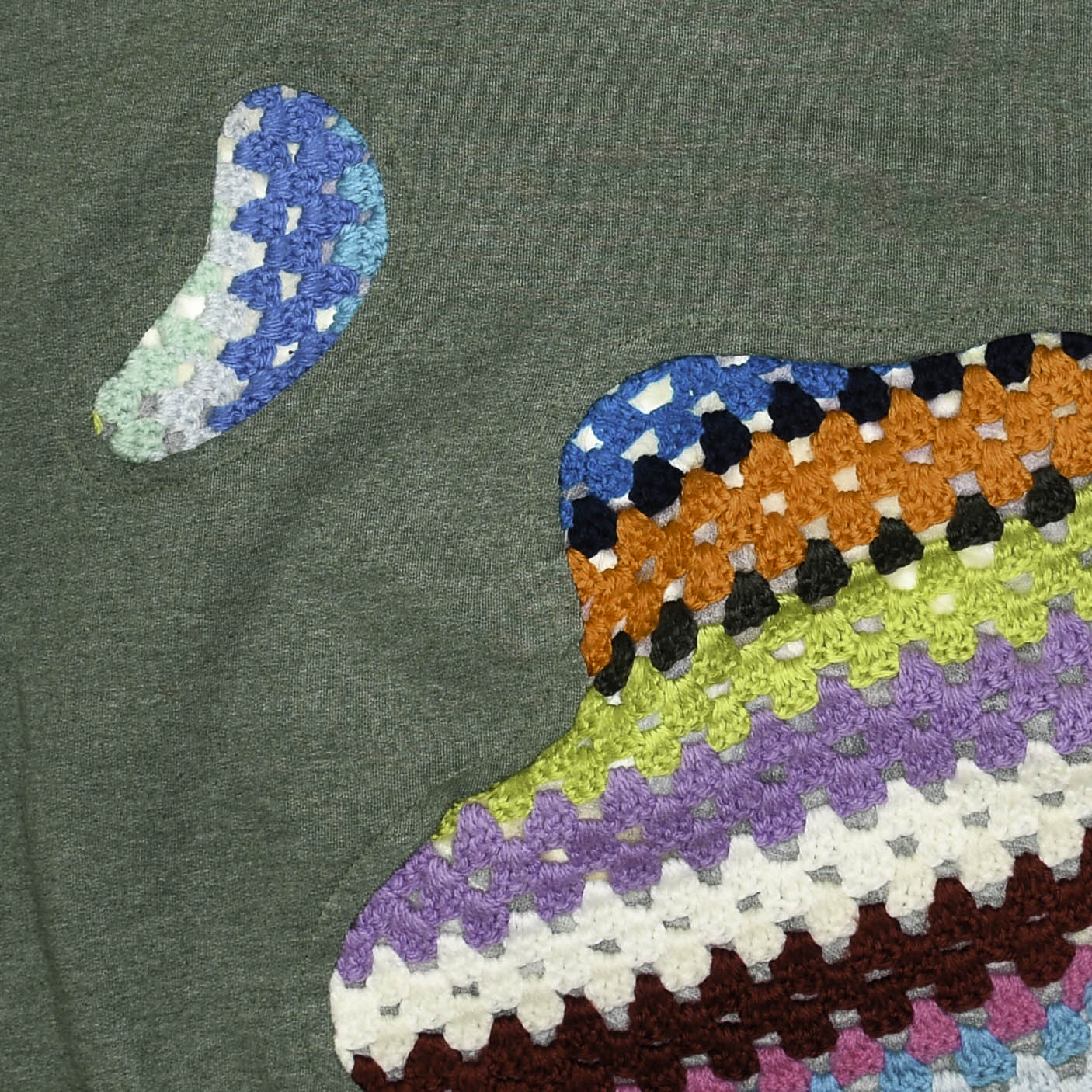 Crochet Amoeba Pullover