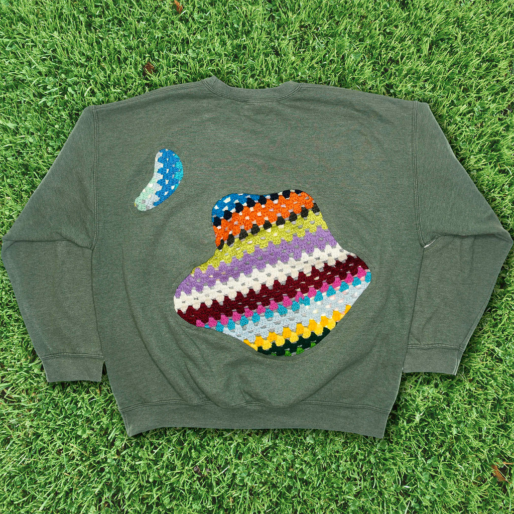 Crochet Amoeba Pullover