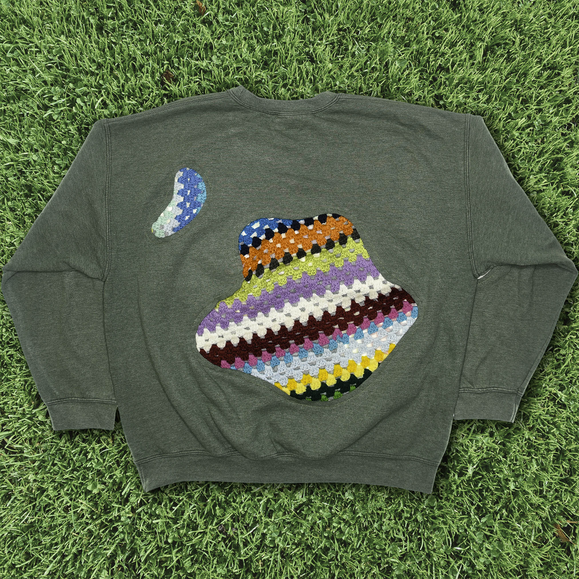 Crochet Amoeba Pullover