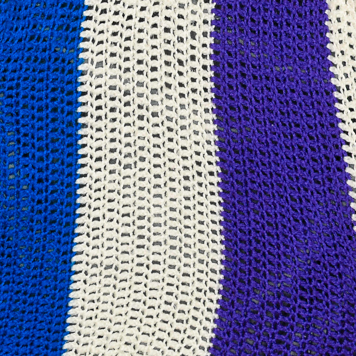Colorblock Reversible Crochet Jean Jacket