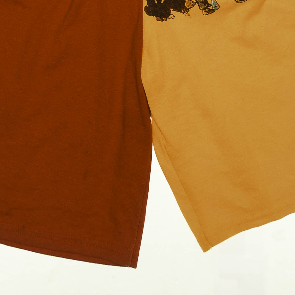 Marvel Comics Vintage Tee Colorblock Shorts