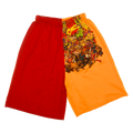 Marvel Comics Vintage Tee Colorblock Shorts