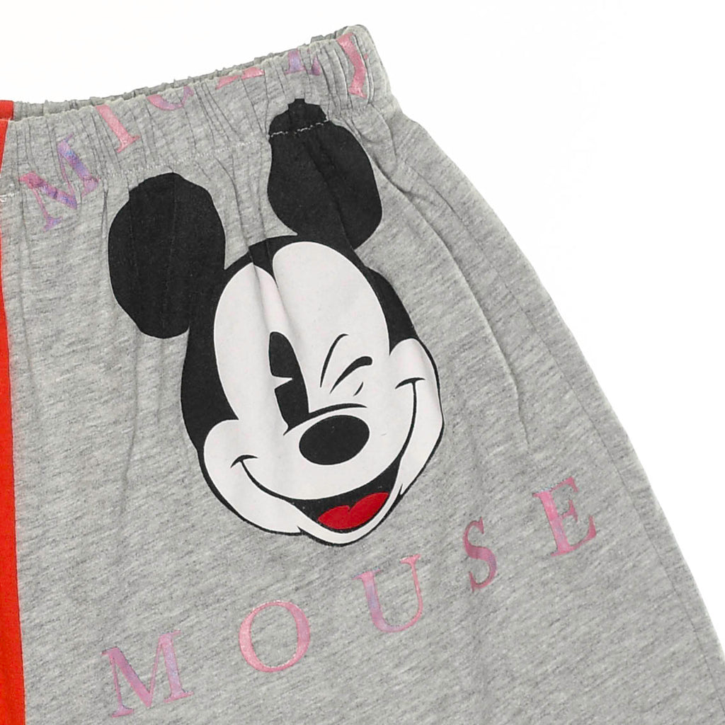 Mickey Mouse Vintage Tee Colorblock Shorts
