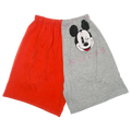 Mickey Mouse Vintage Tee Colorblock Shorts