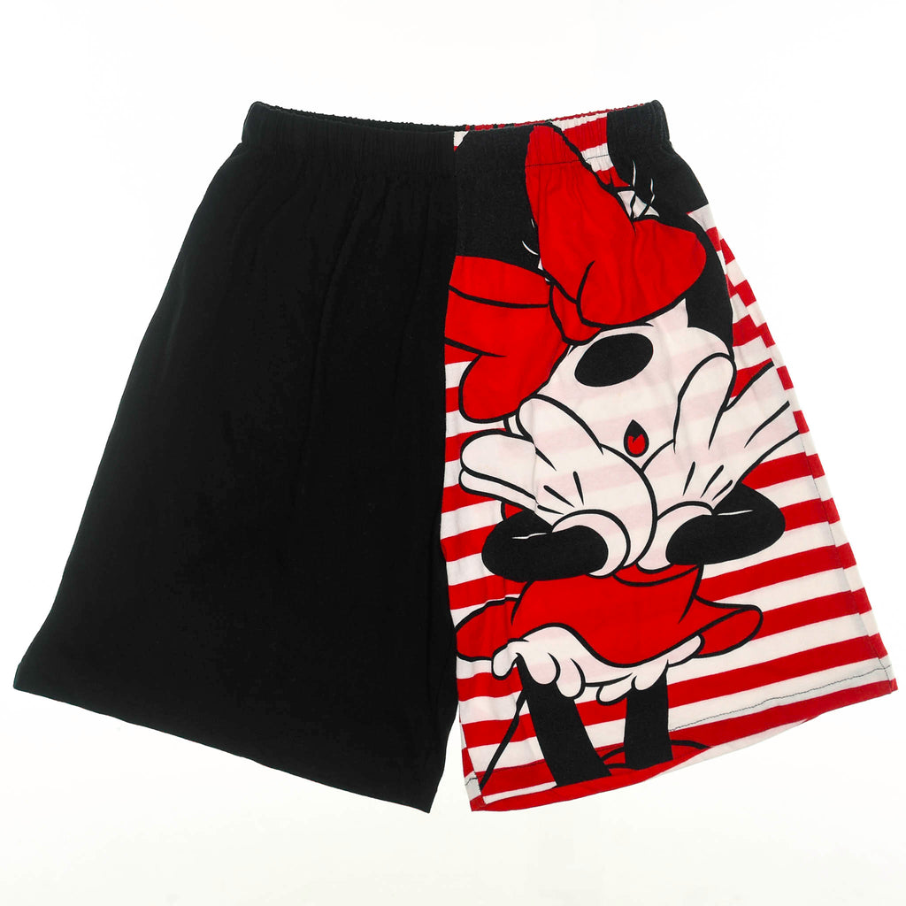 Minnie Mouse Vintage Tee Colorblock Shorts