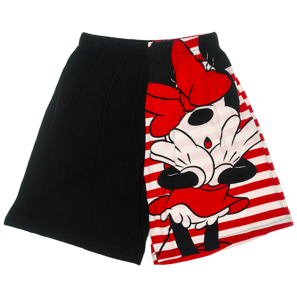 Minnie Mouse Vintage Tee Colorblock Shorts