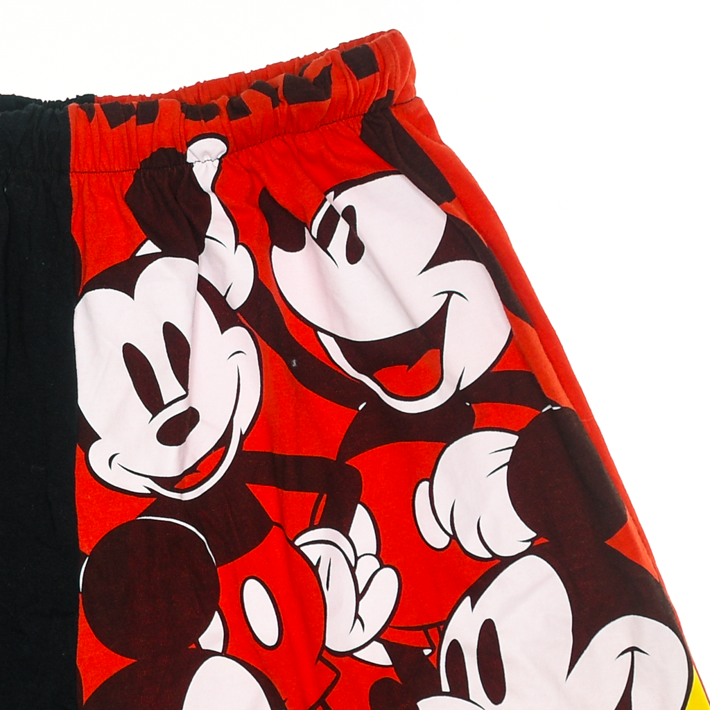 Mickey Mouse Vintage Tee Colorblock Shorts