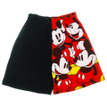Mickey Mouse Vintage Tee Colorblock Shorts