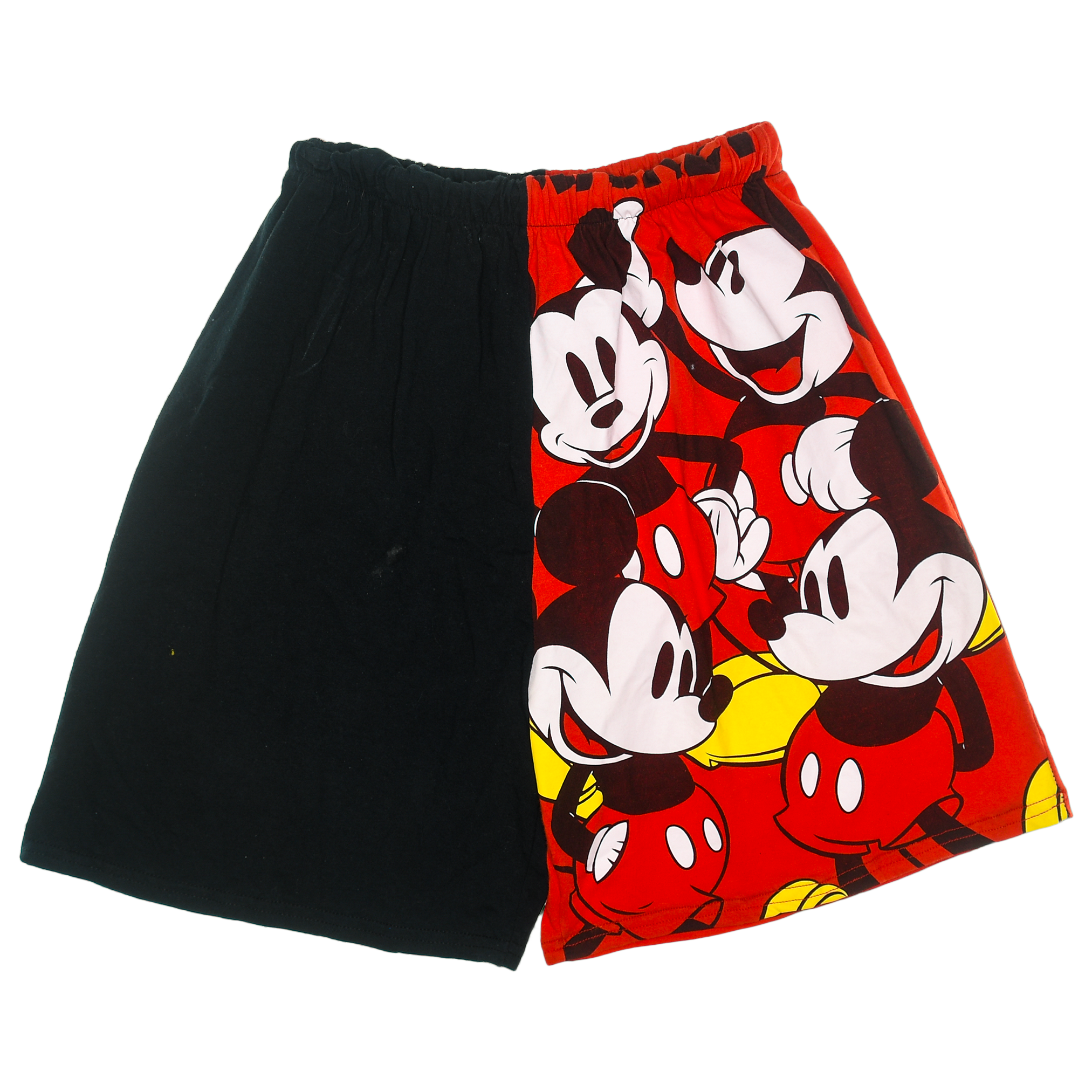 Mickey Mouse Vintage Tee Colorblock Shorts