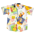 Winnie the Pooh Patchwork Rewind Camp Shirt