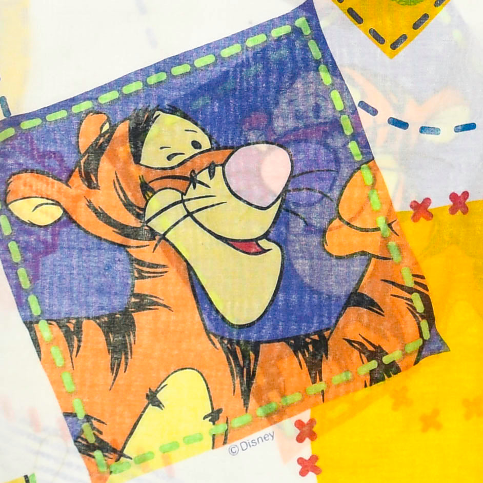 Winnie the Pooh Patchwork Bedsheet Button Up