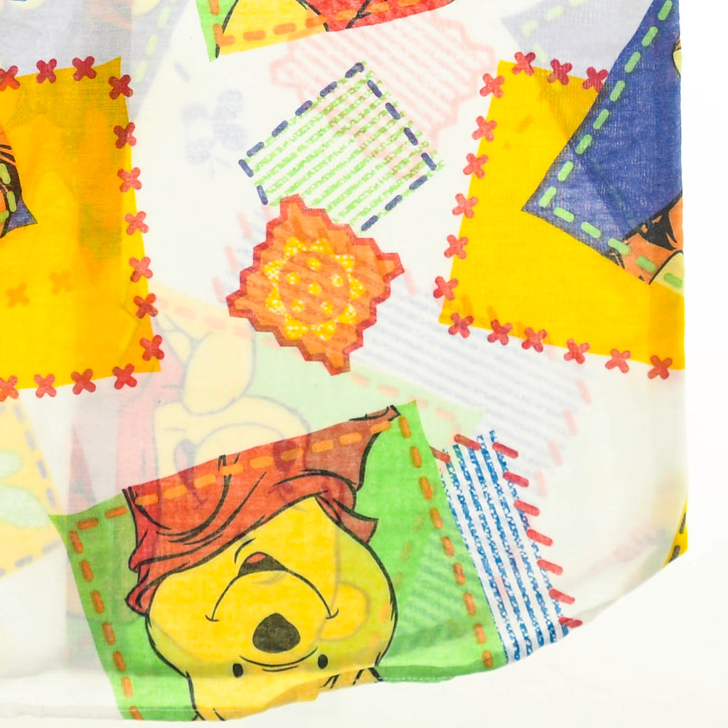 Winnie the Pooh Patchwork Bedsheet Button Up