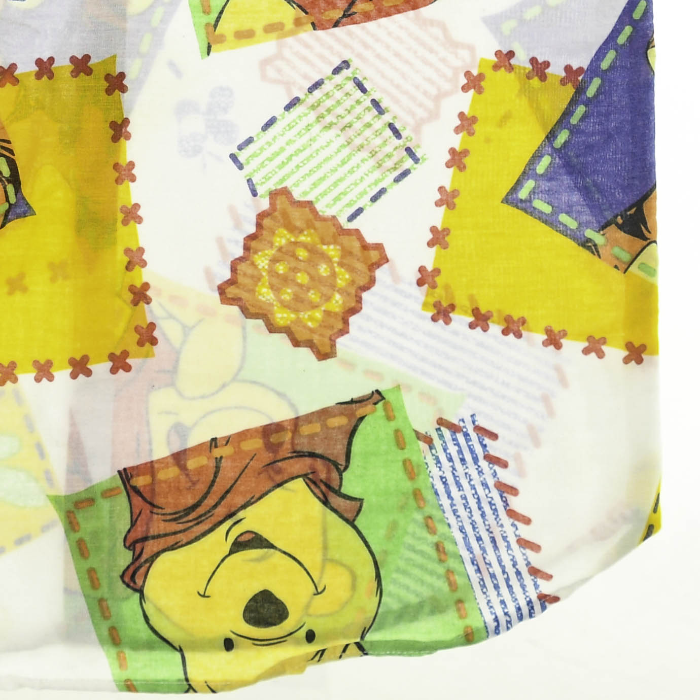 Winnie the Pooh Patchwork Bedsheet Button Up