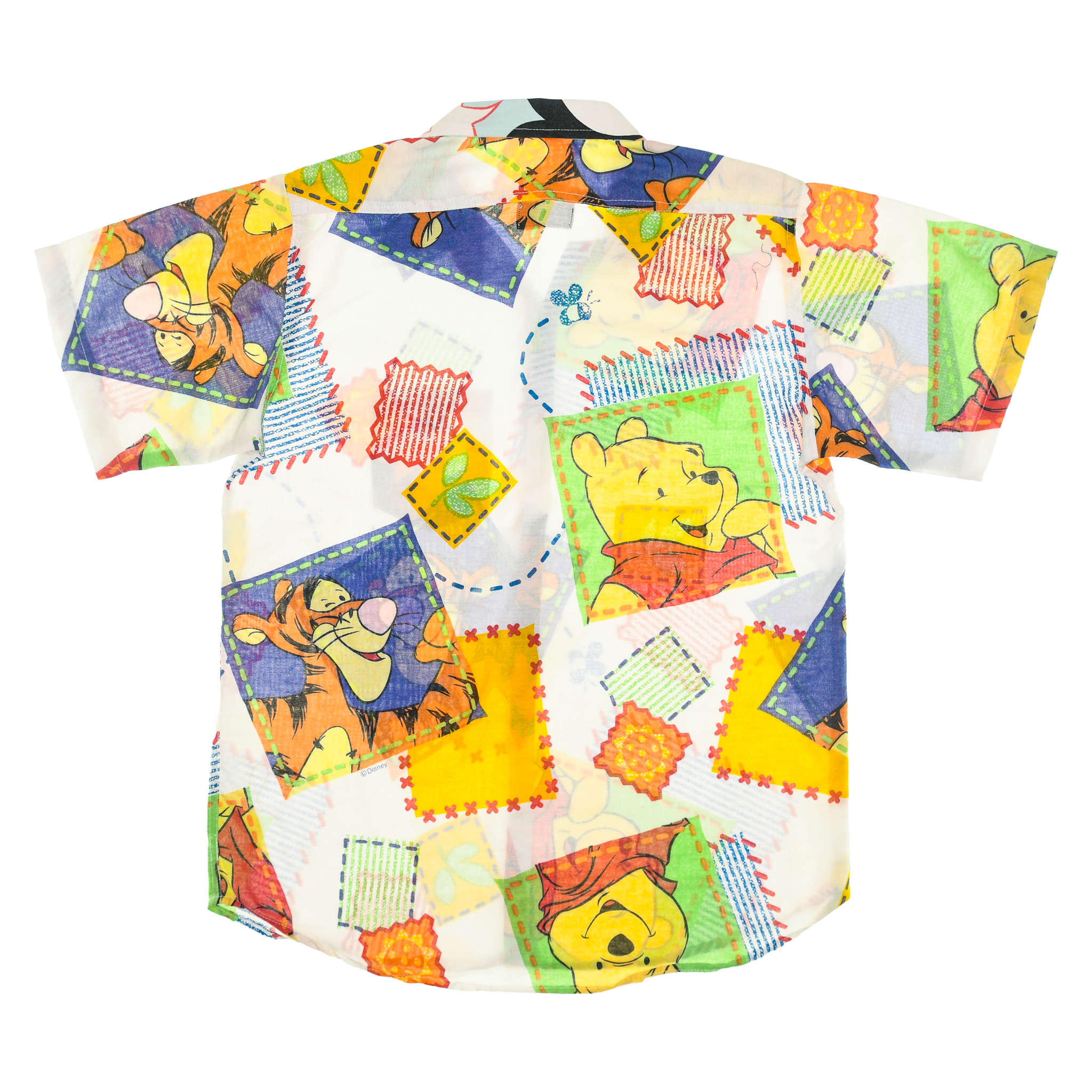 Winnie the Pooh Patchwork Rewind Camp Shirt
