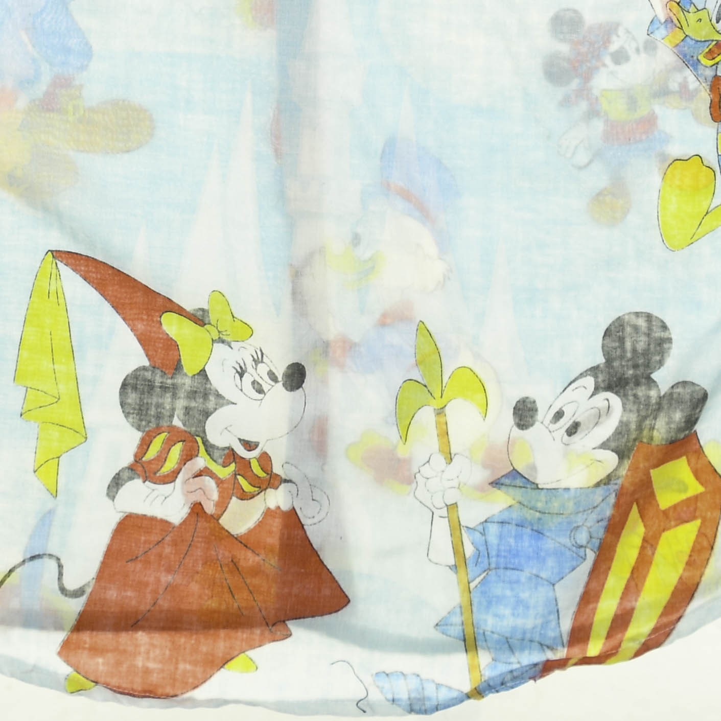 Mickey Mouse Bedsheet Button Up