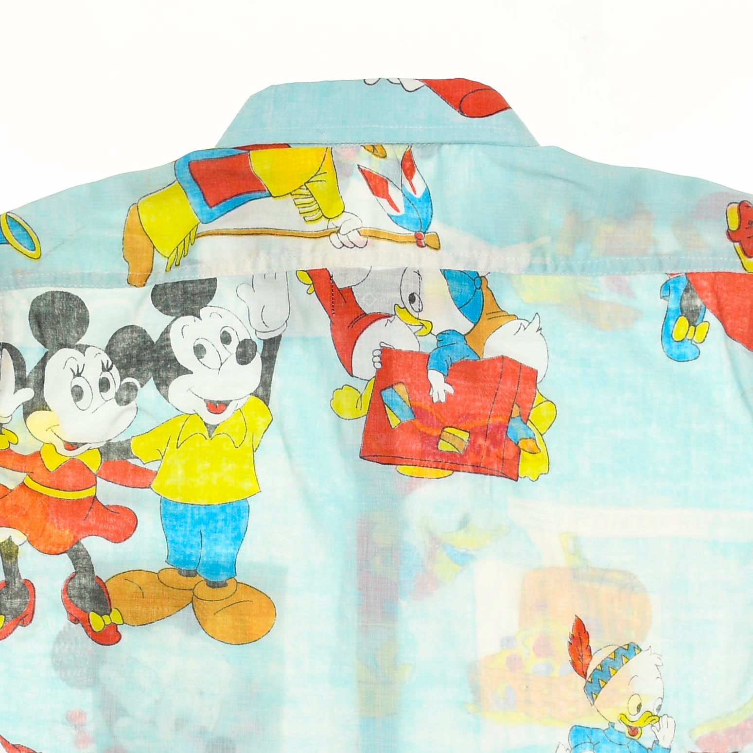 Mickey Mouse Bedsheet Button Up