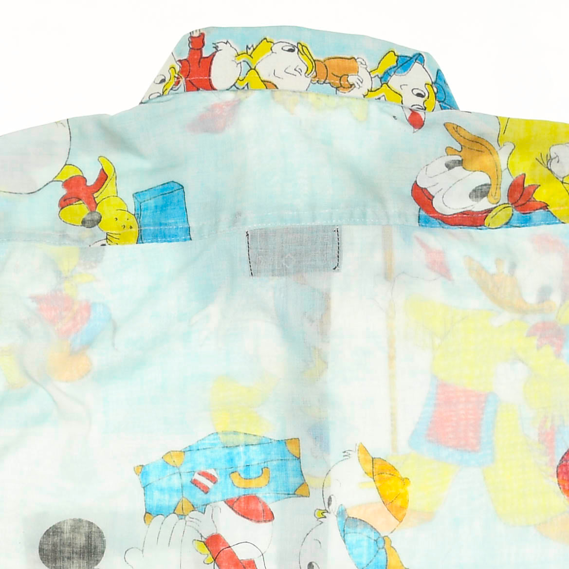 Mickey Mouse Cartoon Bedsheet Button Up