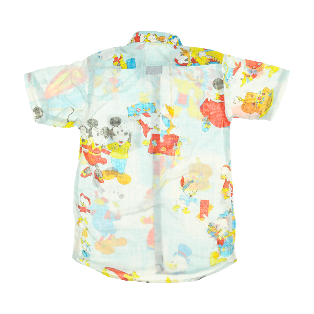 Mickey Mouse Cartoon Rewind Camp Shirt