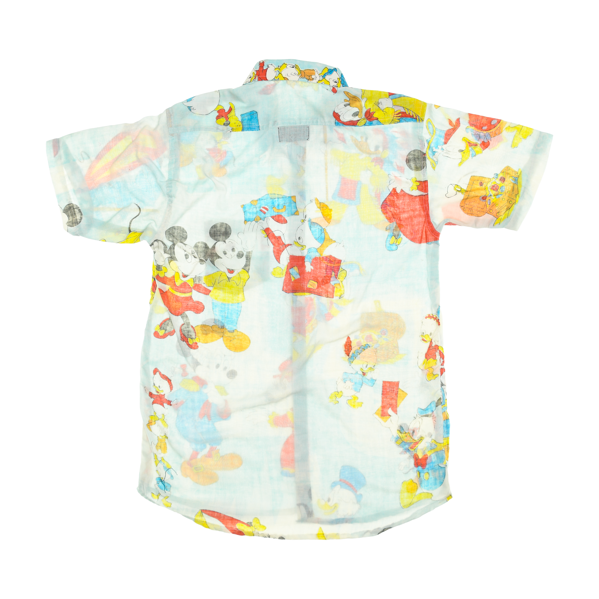 Mickey Mouse Cartoon Rewind Camp Shirt