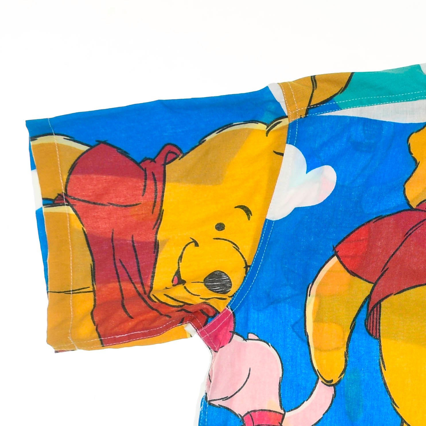 Winne the Pooh & Piglet Bedsheet Button Up