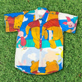 Winne the Pooh & Piglet Bedsheet Button Up