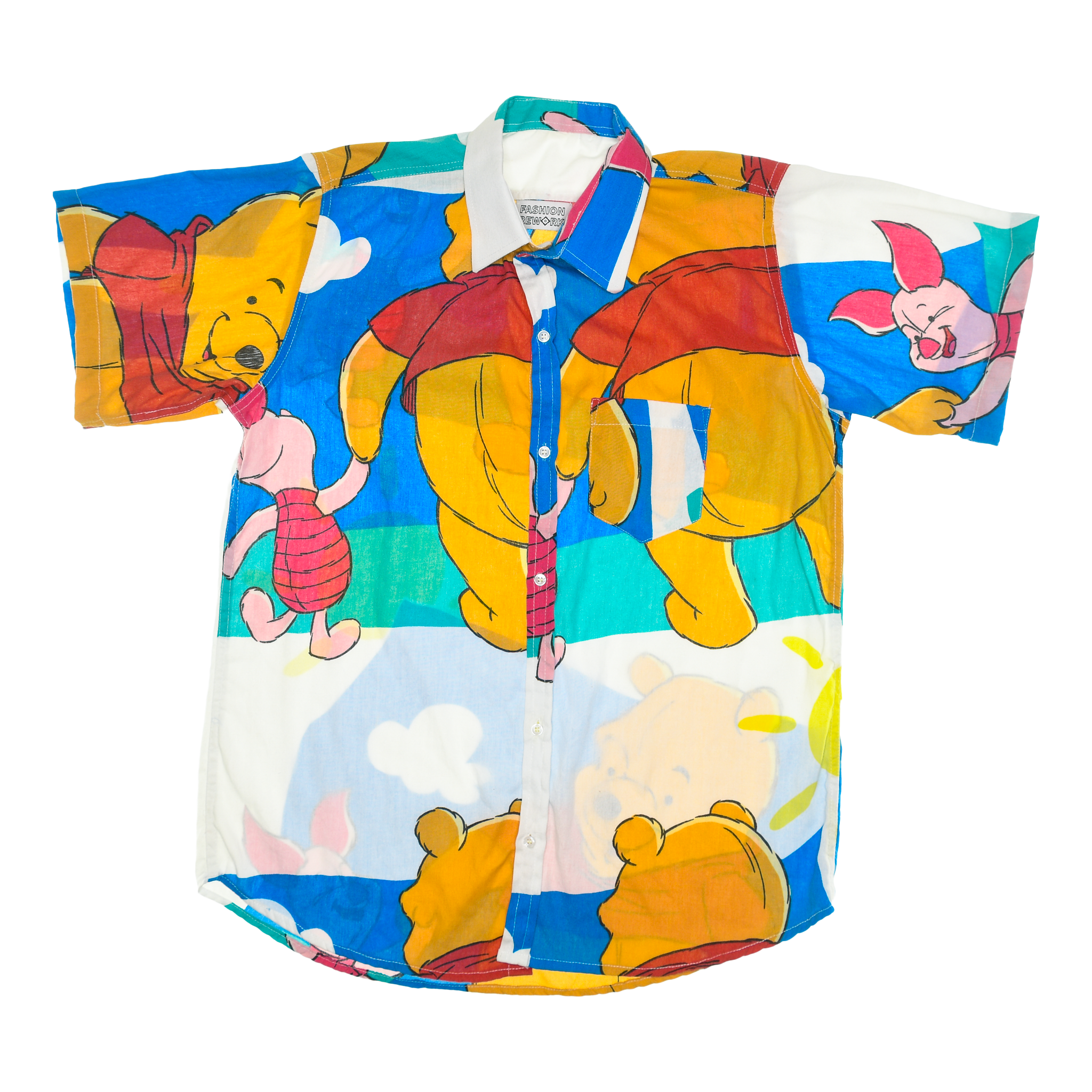 Winne the Pooh & Piglet Rewind Camp Shirt