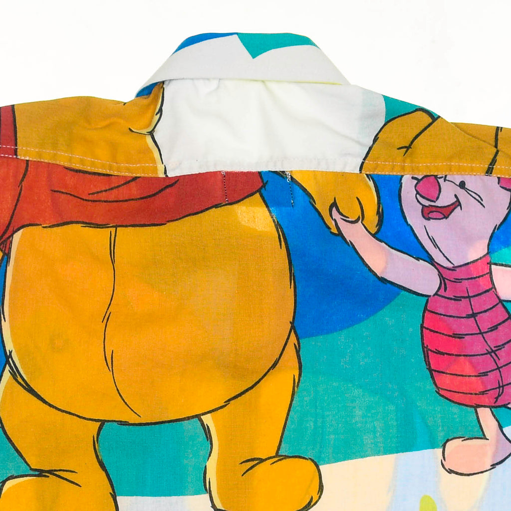Winne the Pooh & Piglet Bedsheet Button Up