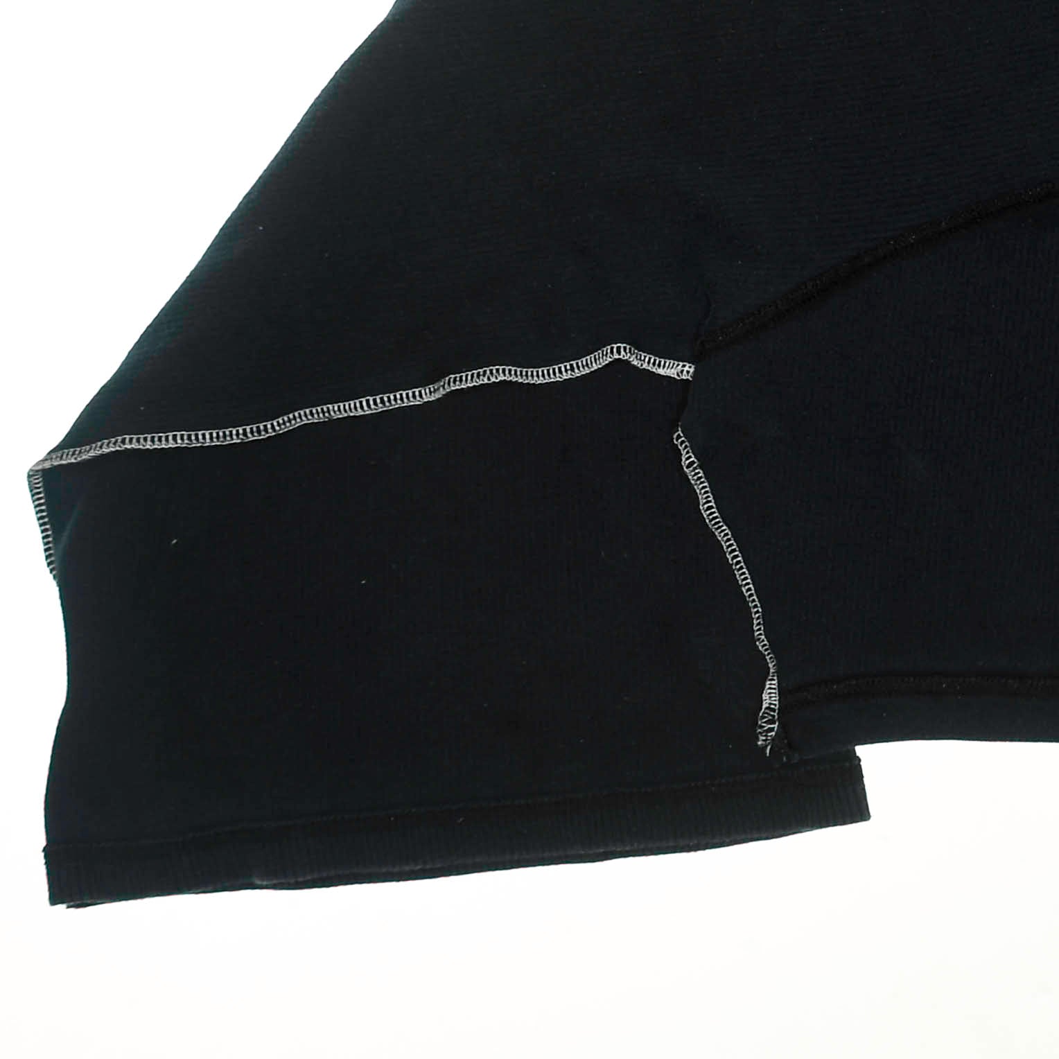 Navy Ribbed Reversible Crop Top