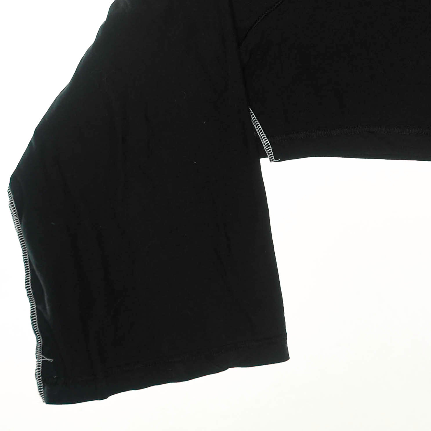 Black Reversible Crop Top