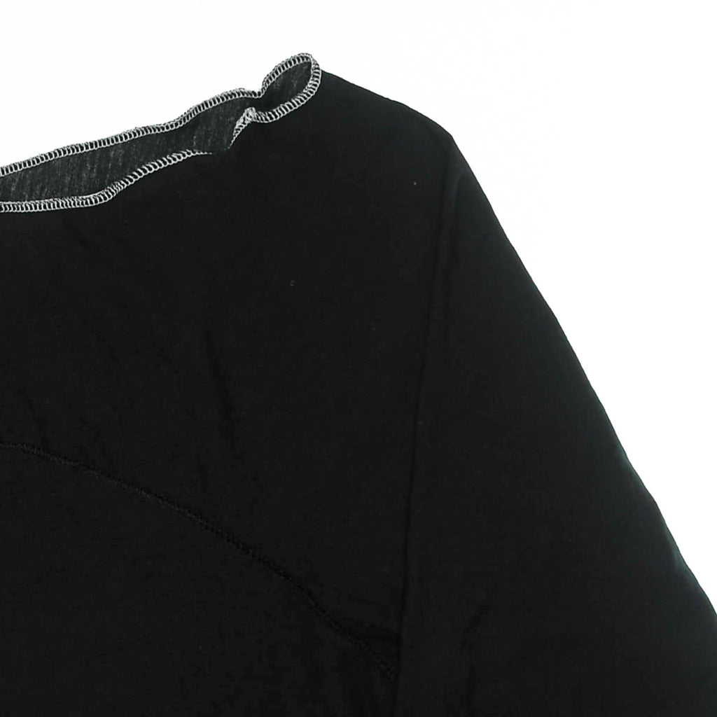 Black Reversible Crop Top